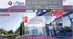 Desktop Screenshot of hotel-alizea-lemans.com